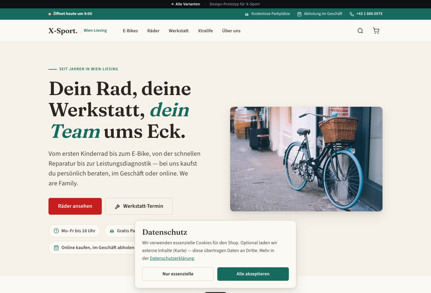 Fullscreen Cover Claude Familie & Werkstatt
