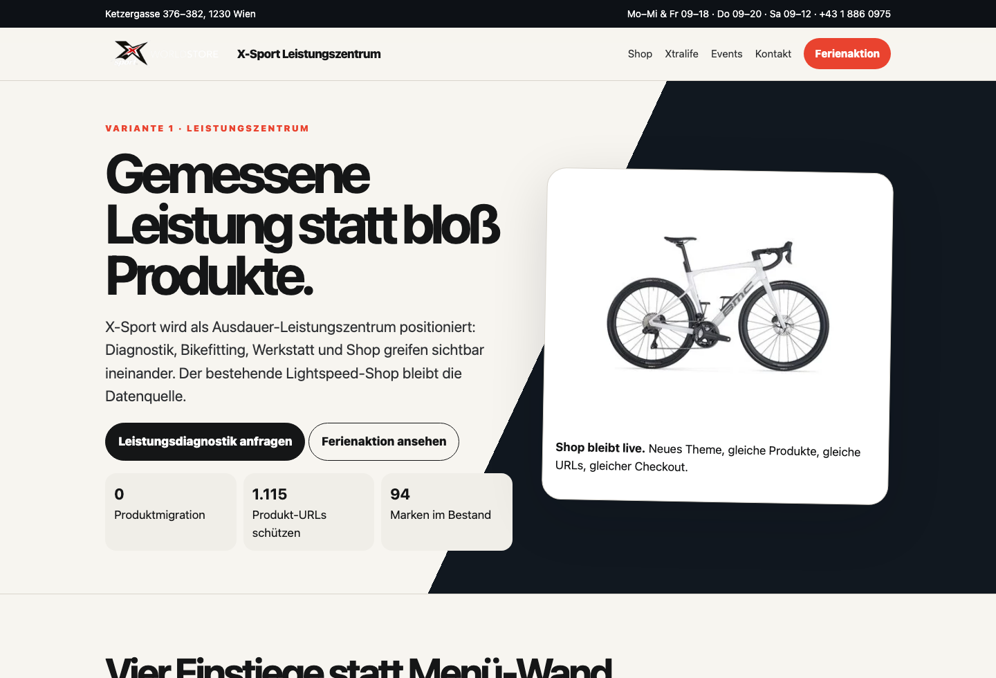 mastaCREW Leistungszentrum Prototyp
